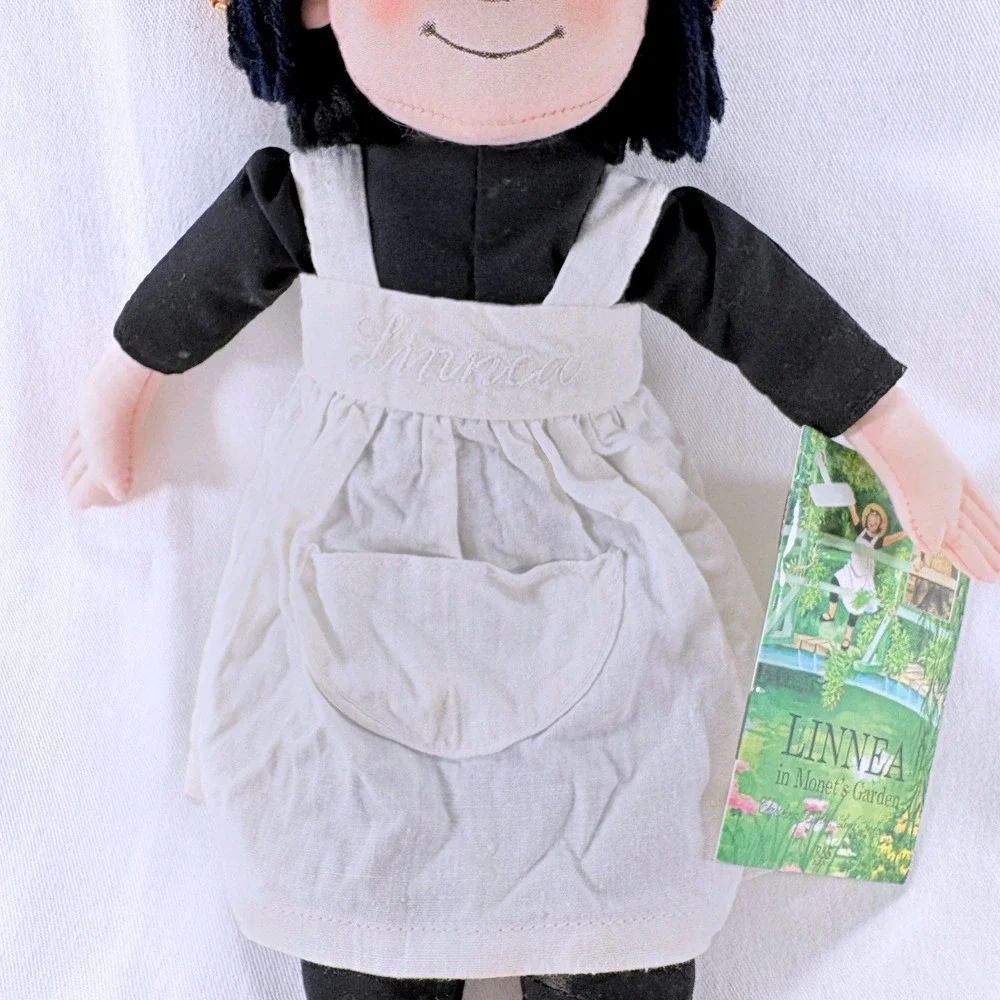 R&S Books Linnea in Monet's Garden Rag Doll 11.5